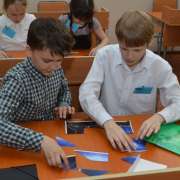 Гости Международной лингвистической школы - четвероклассники