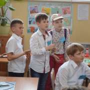Гости Международной лингвистической школы - четвероклассники