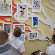 Гости Международной лингвистической школы - четвероклассники