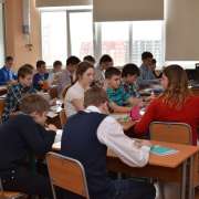 Тренинг по математике Сергея Агаханова и Марины Анохиной в МЛШ собрал более 40 школьников из Владивостока, Южно-Сахалинска и Якутска