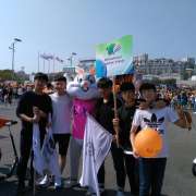 Ученики МЛШ вместе с жителями Владивостока чествовали царя тайги