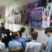  Работы студентов-дизайнеров ВГУЭС вдохновили учеников 7м3 класса на новые успехи в учебе! 