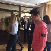 Экскурсию для старшеклассников МЛШ провел проректор МГИМО Игорь Логинов  