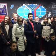 Экскурсию для старшеклассников МЛШ провел проректор МГИМО Игорь Логинов  