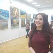 Работы выпускницы Международной лингвистической школы выставлены в Санкт-Петербургском Союзе художников 