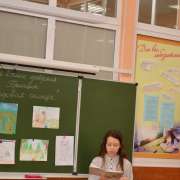 Творческий урок литературы прошел в Международной лингвистической школе