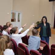 Открытый урок французского языка прошел в Международной лингвистической школе
