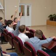 Открытый урок французского языка прошел в Международной лингвистической школе