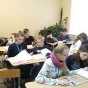 Ученики 6 классов Международной лингвистической школы участвуют в Петербургском читательском форуме 