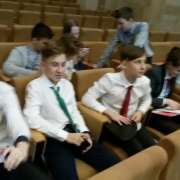 Ученики 6 классов Международной лингвистической школы участвуют в Петербургском читательском форуме 