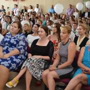 Поздравление директора Международной лингвистической школы  О.С. Шевченко с Днем знаний