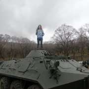 Шестиклассники МЛШ постреляли из винтовки и попробовали солдатскую кашу на Ворошиловской батарее