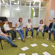 В Международной лингвистической школе начались адаптационные тренинги для пятиклассников