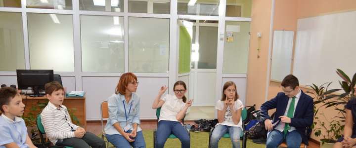 В Международной лингвистической школе начались адаптационные тренинги для пятиклассников