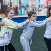 Третий день International week: подвижные игры и положительные эмоции