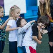 Третий день International week: подвижные игры и положительные эмоции