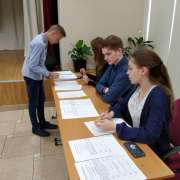 Президентом Совета учеников школы стала ученица 10м класса Анфиса Богданенко 
