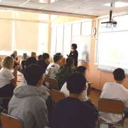 Представитель университета Британской Колумбии (University of British Columbia) встретилась со старшеклассниками МЛШ