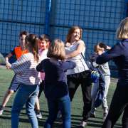 Третий день International week: подвижные игры и положительные эмоции