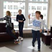 Пятиклассники Международной лингвистической школы первыми сыграли в School Quest