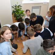 Пятиклассники Международной лингвистической школы первыми сыграли в School Quest