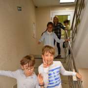 Пятиклассники Международной лингвистической школы первыми сыграли в School Quest