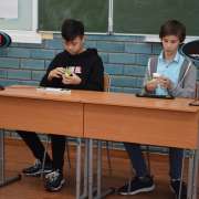 В МЛШ впервые прошли соревнования по спидкубингу