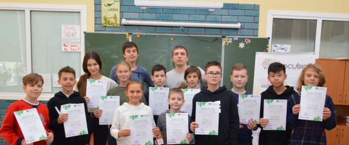 В МЛШ впервые прошли соревнования по спидкубингу