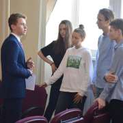 Деловая игра «Модель ООН» прошла в Международной лингвистической школе 