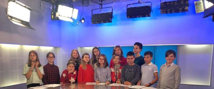 Ученики 6м4 класса МЛШ узнали, как делают новости на ГТРК «Владивосток» 