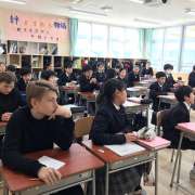 Ученики Международной лингвистической школы в Chuo High School: знакомимся, учимся, соревнуемся 