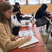 Ученики Международной лингвистической школы в Chuo High School: знакомимся, учимся, соревнуемся 