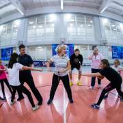 "Веселые старты" в Международной лингвистической школе (Фотоотчет)