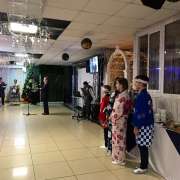 Ученики МЛШ, изучающие японский язык, выступили на официальном приеме по случаю нового года по восточному календарю 