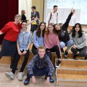 10 классы Международной лингвистической школы открыли серию игр Game Club