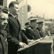 75 лет Победы. Вклад школьников Приморья в Победу: танковая колонна «Юный пионер», подарки для бойцов Ленинградского фронта, сбор металлолома на нужды фронта 
