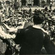 75 лет Победы. Вклад школьников Приморья в Победу: танковая колонна «Юный пионер», подарки для бойцов Ленинградского фронта, сбор металлолома на нужды фронта 