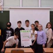  Ученики 5-9 классов МЛШ завершили работу над ежегодным проектом International Literacy Day