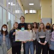  Ученики 5-9 классов МЛШ завершили работу над ежегодным проектом International Literacy Day