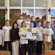 Ученики 5-9 классов МЛШ завершили работу над ежегодным проектом International Literacy Day