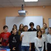  Ученики 5-9 классов МЛШ завершили работу над ежегодным проектом International Literacy Day