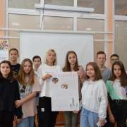  Ученики 5-9 классов МЛШ завершили работу над ежегодным проектом International Literacy Day