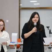 Команда десятиклассников Международной лингвистической школы приняла участие в первом  школьном форсайте «Будущее Владивостока: мечтаем и делаем»