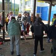 Ученики 6м1 класса Международной лингвистической школы день здоровья провели на морском берегу  