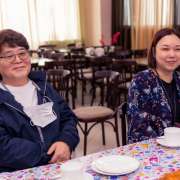 Традиционная International Week в Международной лингвистической школе открылась мастер-классом по истории русских национальных костюмов и чаепитием 