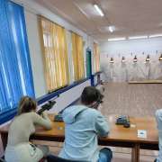 Готов к труду и обороне: одиннадцатиклассники МЛШ сдали нормативы ГТО по стрельбе из пневматической винтовки