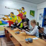 Готов к труду и обороне: одиннадцатиклассники МЛШ сдали нормативы ГТО по стрельбе из пневматической винтовки