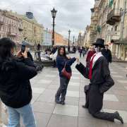 Учимся в Петербурге: ученики Международной лингвистической школы смогли убедиться, что Пушкин – наше все  