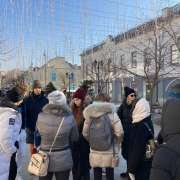 Как и почему меняется городская среда узнали десятиклассники МЛШ на встрече с художником Павлом Шугуровым  