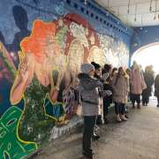 Как и почему меняется городская среда узнали десятиклассники МЛШ на встрече с художником Павлом Шугуровым  